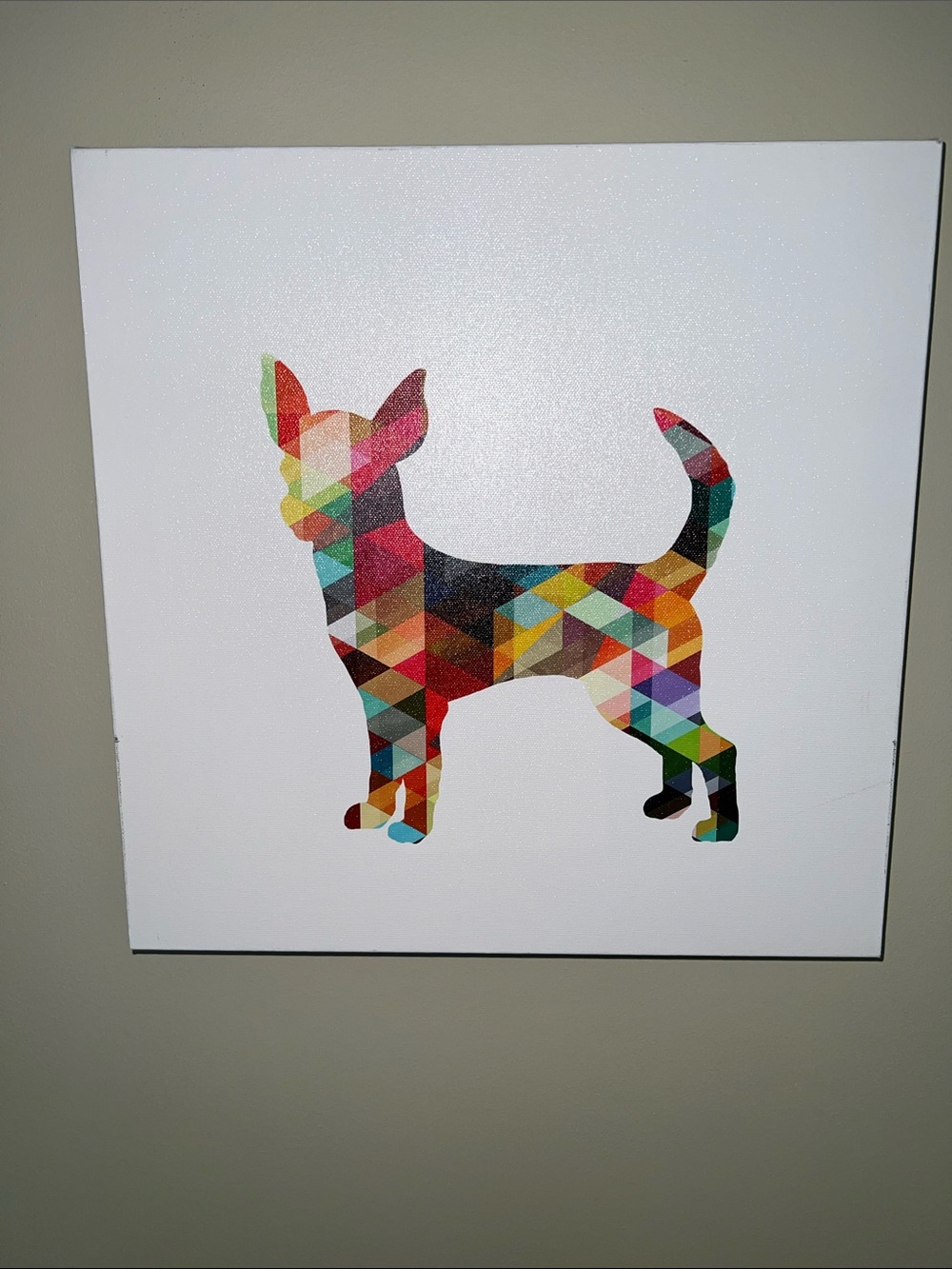 Crate and Barrel dog picture